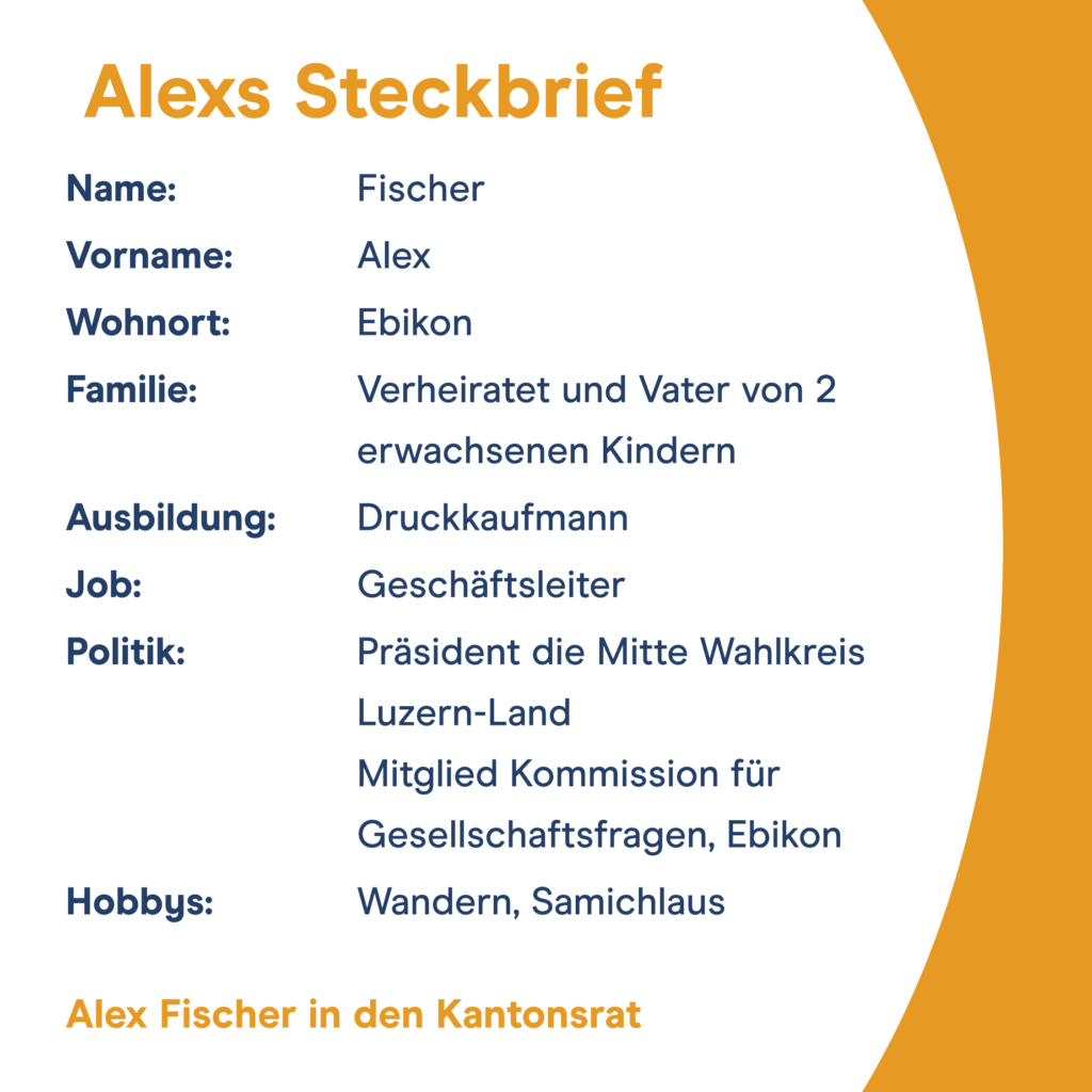 Alex Fischer Steckbrief